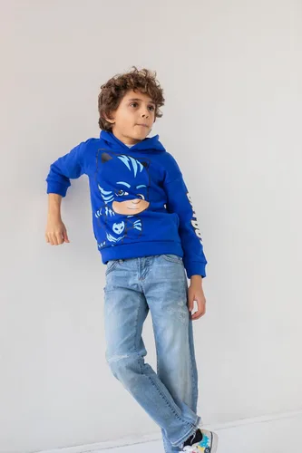 Miniatura 6 de PJ Masks Catboy Owlette Gekko SizeRangeDescription1 Sudadera con capucha de forro polar SizeDescription1