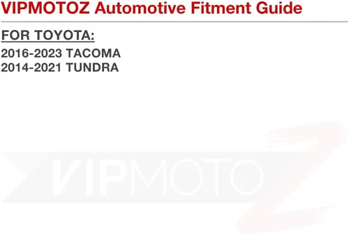 Miniatura 7 de VIPMOTOZ Luz LED completa para placa de matrícula para Toyota Tacoma 2016-2023 y camioneta Tundra 2014-2021, 6000K blanco diamante, 2 piezas