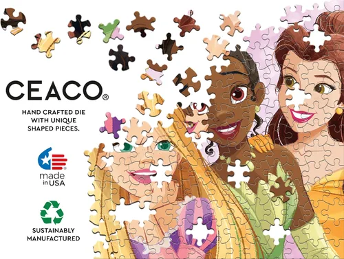 Miniatura 9 de Ceaco - Multipaquete 5 en 1 - Princesas Disney - (2) 300 piezas