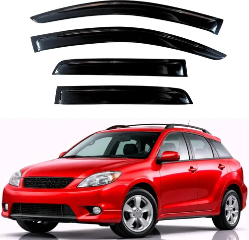 Miniatura 99 de KPY Visor de ventana compatible con Hyundai Tucson 2021-2025, 4 piezas de deflector de ventilación para ventana lateral, estilo Mugen, protector