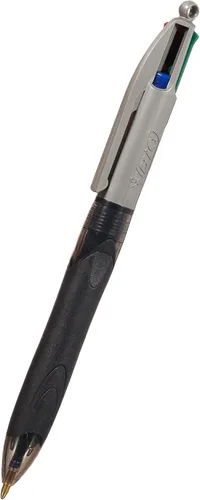 Miniatura 4 de BIC Grip Pro - Bolígrafos retráctiles de punta media (0.039 pulgadas) de 4 colores, 12 bolígrafos y cada bolígrafo contiene 4