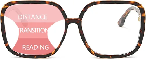 Miniatura 10 de Gafas de lectura cuadradas retro para mujer, bloqueo de luz azul, marcos de anteojos de gran tamaño, lente grande Negro