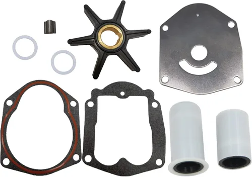 Miniatura 12 de 70941A3 Kit de impulsor de bomba de agua para fueraborda Mercury MerCruiser Force de 2 tiempos 4-9.8 HP 46-70941A3 Sierra 18-3446
