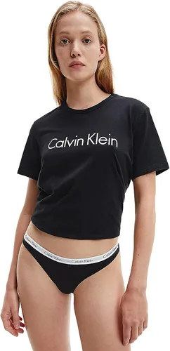 Miniatura 2 de Calvin Klein Tanga de algodón con logotipo para mujer, paquete múltiple, Multi