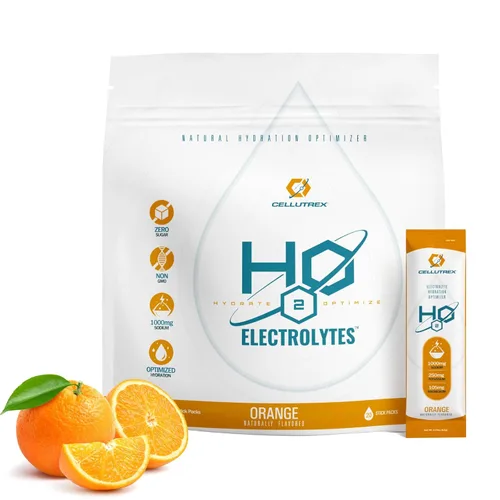 Miniatura 7 de Cellutrex® H2O Electrolytes - Pomelo Mezcla de bebida en polvo de electrolitos sin azúcar Sal natural, electrolitos sin OMG para entrenamientos
