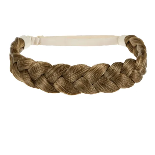 Miniatura 21 de Diadema trenzada para mujer, 3 hebras, sintéticas, trenzadas, diademas elásticas para el cabello, accesorios para el cabello a la moda