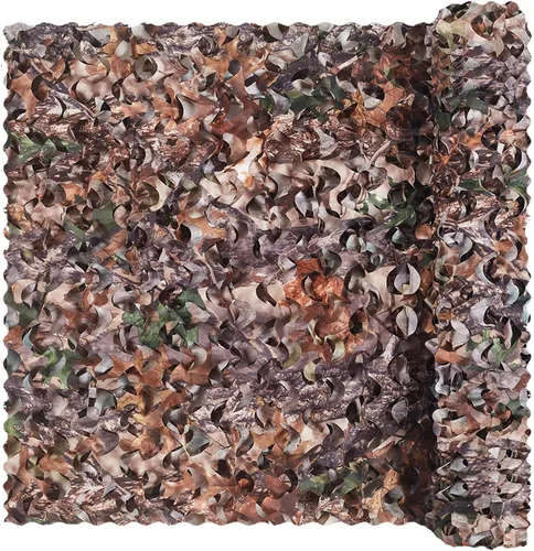 Miniatura 7 de Senmortar Red de camuflaje, rollo a granel, malla de caza militar, corte libre para caza, ciego, sombrilla, tiro, decoración de fiesta temática
