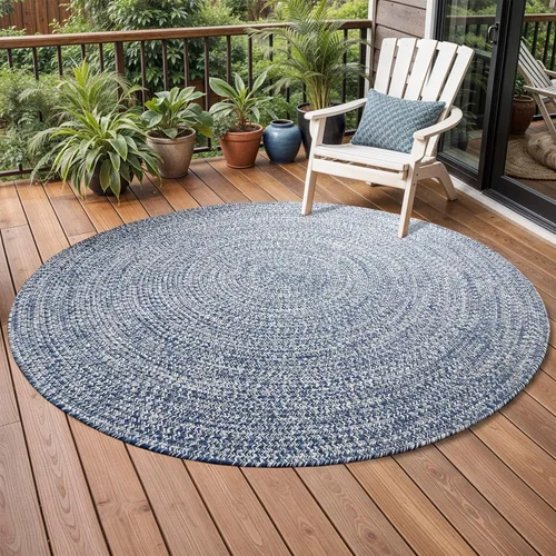 Miniatura 17 de Superior Alfombra de área grande para interiores y exteriores, reversible, trenzada, decoración del piso del hogar para sala de estar, cocina