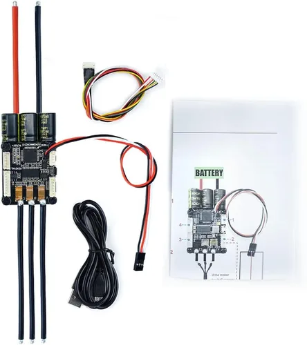 Miniatura 3 de Flipsky Controlador de velocidad eléctrico para monopatín FSESC6.7 70A Base en ESC6.6 con disipador de calor anodizado de aluminio