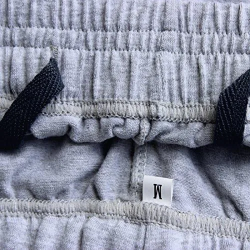 Miniatura 4 de palglg Pantalones cortos de culturismo para hombre con cierre de cordón de entrepierna de 3 pulgadas de algodón
