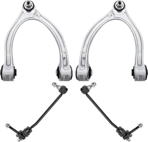 Miniatura 95 de Detroit Axle - Brazos de control superiores traseros para Chrysler 300 Dodge Challenger Charger Magnum, reemplazo del conjunto de brazos de control