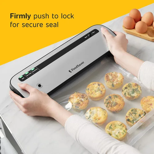 Miniatura 4 de FoodSaver - Sellador al vacío que ahorra espacio con bolsas y rollo