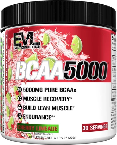 Miniatura 9 de Evlution BCAAs - Polvo de aminoácidos BCAA - Suplemento en polvo BCAA para recuperación después del entrenamiento, bebida de recuperación y energía