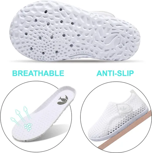 Miniatura 132 de FEETCITY Baby Boys Girls Water Sport Shoes Barefoot Kids Aqua Socks Quick-Dry Beach Swim Pool Shoes
