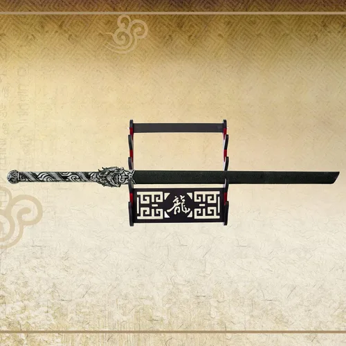 Miniatura 6 de Samurai - Soporte de pared para espada, soporte de 4 niveles para armas de artes marciales, soporte de exhibición de protección de vellón, Katana