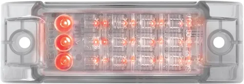 Miniatura 5 de Grand General 77664 - Luz LED rectangular ámbar para camiones, remolques, caravanas, autobuses y vehículos utilitarios