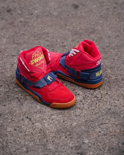 Miniatura 6 de PATRICK EWING Athletics Concept 1BM01310-237 - Ciclismo de color rojo y azul marino