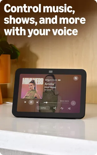 Miniatura 4 de Amazon Echo Show 8, Con audio espacial, hub de Smart Home y Alexa, Carbón
