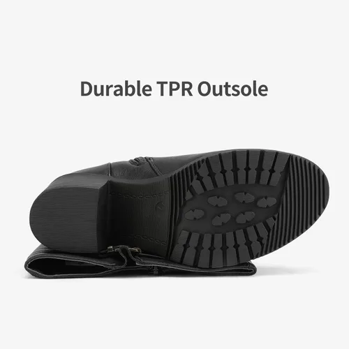Miniatura 6 de Dream Pairs - Botas a la rodilla de tacón grueso para mujer