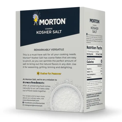 Miniatura 3 de Sal Kosher Morton, 3 libras