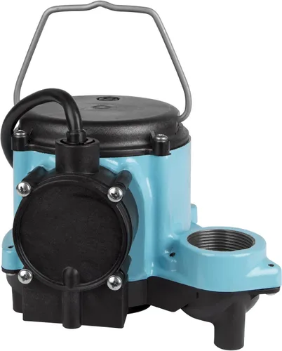 Miniatura 10 de Little Giant WRSC-6 Bomba de sumidero automática compacta para debajo del fregadero Drainosaur de 115 voltios, 1/3 HP, 2760 GPH/Sistema de fregadero