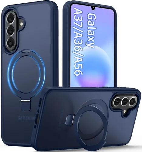 Miniatura 27 de Oterkin Funda para Google Pixel 10a con soporte magnético de giro de 360° [compatible con MagSafe] [antideslizante] [15 pies] a prueba de golpes