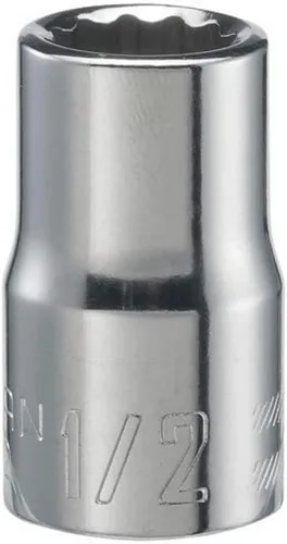 Miniatura 14 de CRAFTSMAN - Llave poco profunda, SAE, accionamiento de 1/2 pulgada, 1 pulgada, 12 puntas (CMMT47514)