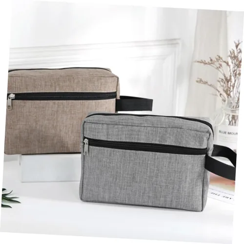 Miniatura 3 de Beavorty Bolsa de almacenamiento para hombre, bolsa de aseo para hombre, bolsa organizadora de maquillaje de viaje, bolsas de viaje para maleta