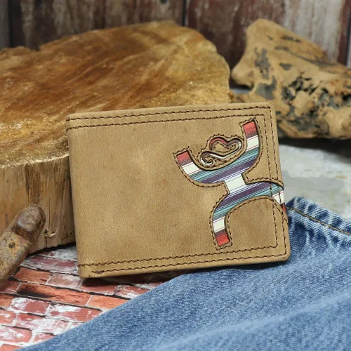 Miniatura 43 de HOOEY Cuero Bi-Fold Hombre, Hands-Up- Estampado Nómada, Talla única, 2812937