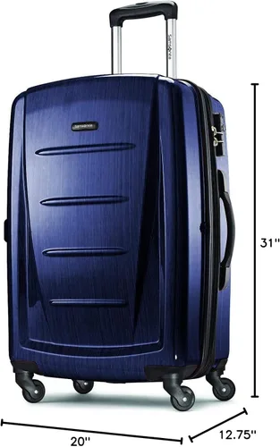 Miniatura 269 de Samsonite Winfield 2 Equipaje rígido con ruedas giratorias, Azul profundo, Juego de 3 piezas (20/24/28)