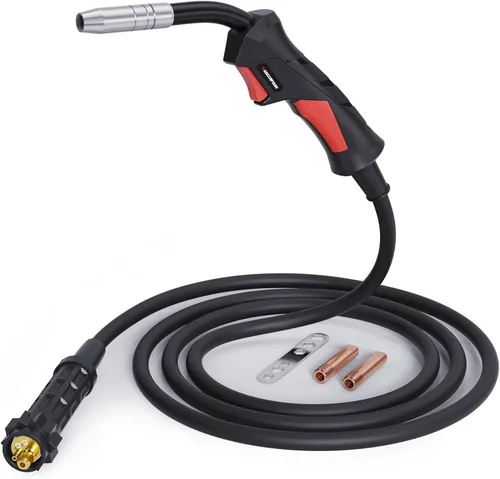 ARCCAPTAIN MB15 15AK MIG - Antorcha para pistola de soldadura MIG, repuesto para antorcha MB15 MIG, conexión Euro para MIG200, MIG200FIT,