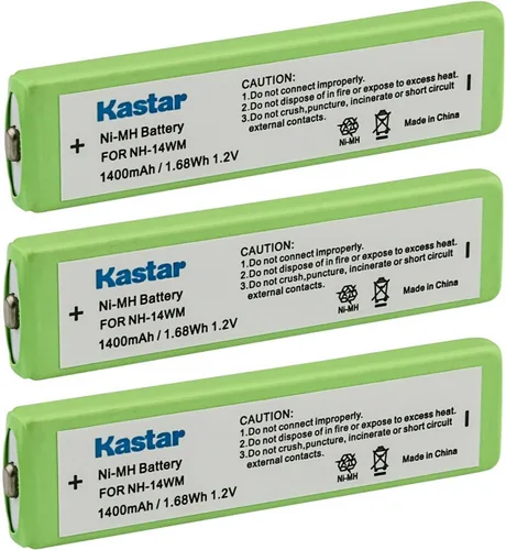 Miniatura 6 de Kastar Paquete de 1 batería de repuesto 7/5F6 1.2V Ni-MH para Sony NC-5WM, NC5WM, NC-6WM, NC6WM 1-528-231-11 WM-RX707 WM-F100 WM-FX675 WM-GX674