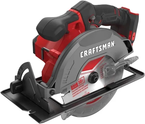 Miniatura 8 de CRAFTSMAN Sierra Circular Inalámbrica V20, 6-1/2 pulgadas, Solo Herramienta (CMCS500B)
