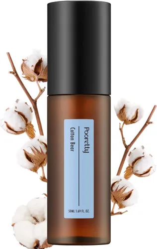 Spray Aromático Pre-Popó para Inodoro de Baño, Desodorizante para Baño, Neutraliza los Malos Olores (1.69 fl.oz.) - Aroma de Algodón Suave y Polvo