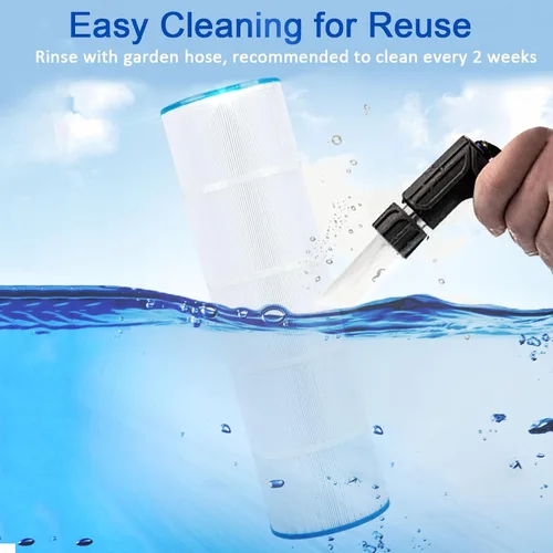 Miniatura 4 de PELLUCID Filtro de piscina CCP420 compatible con Pentair Clean and Clear Plus 420, Pleatco PCC105-PAK4, Pentair 178584, Ultral-A6, Unicel C-7471