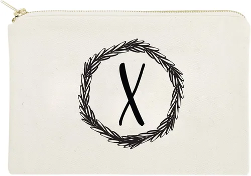 Miniatura 20 de The Cotton & Canvas Co. Bolsa de cosméticos personalizada con monograma y bolsa de maquillaje de viaje, A