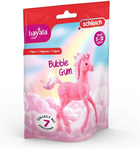 Miniatura 2 de Schleich bayala, Figura de juguete coleccionable de unicornio para niñas y niños, figura de unicornio de goma de mascar (serie de postres), a partir