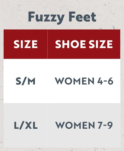 Miniatura 6 de Lazy One Pantuflas peludas para mujer, bonitas pantuflas de casa con forro polar, bonitos calcetines