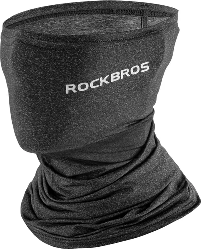 Miniatura 11 de ROCKBROS Polaina refrescante para el cuello, bandana para hombres, polainas de cuello de verano, media cara, bufanda, protección solar UV