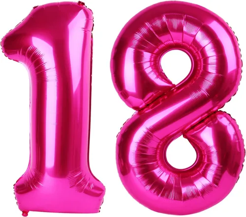 Miniatura 122 de Globo de cumpleaños número 4 dorado de 40 pulgadas, globos gigantes del número cuatro 14 24 34 40 44 2024, globos grandes de lámina de mylar para Oro