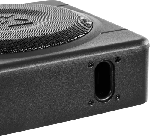 Miniatura 4 de NVX QBUS8P 300W Peak (150W RMS) amplificado y cargado 8 pulgadas con puerto debajo del asiento Sistema de subwoofer universal de graves rápidos