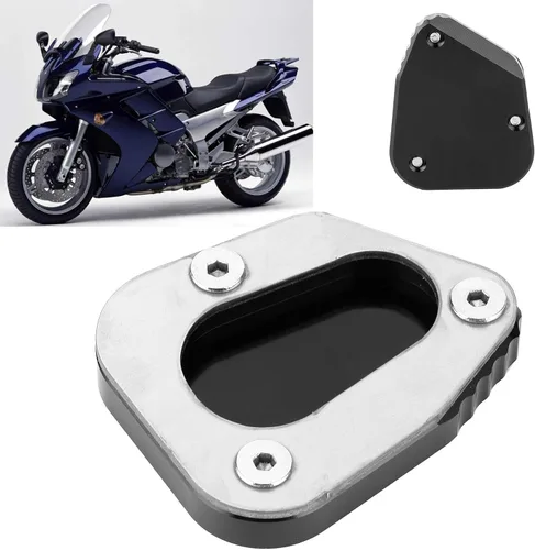 Miniatura 5 de Qiilu Soporte lateral para ampliar el soporte, soporte de extensión de pie para FJR1300 FJR1300A/AS