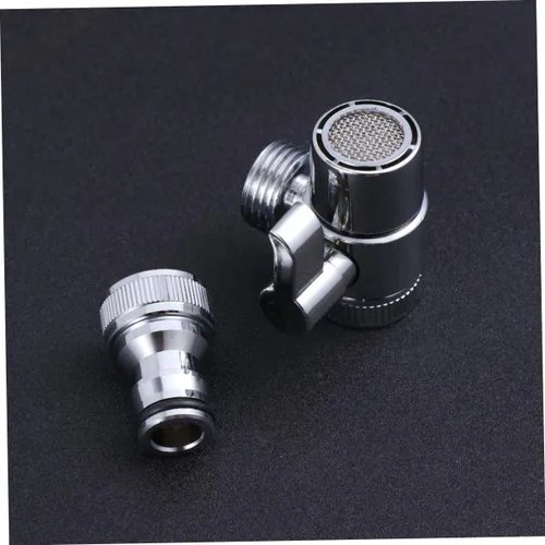 Miniatura 3 de DOITOOL Adaptador de grifo separador de agua, paquete de 2 adaptadores de entrada de lavadora para manguera de lavadora