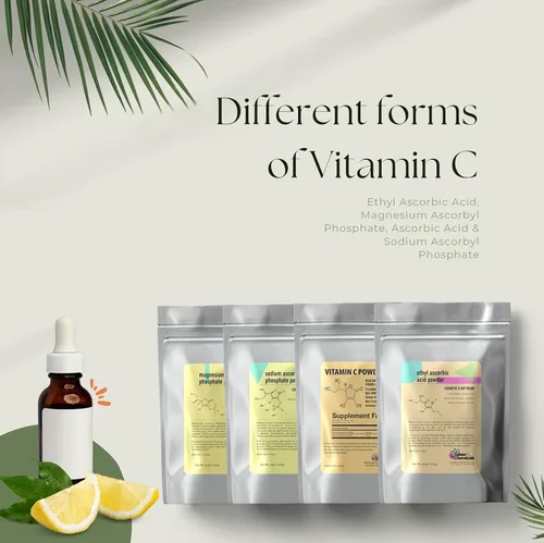 Miniatura 7 de Polvo SAP de fosfato de ascorbilo de sodio – Derivado estable de vitamina C, antioxidante para el cuidado de la piel DIY (1 onza/0.99 oz)
