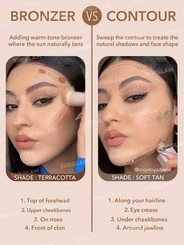 Miniatura 4 de SHEGLAM Sun Sculpt Barra de Contorno Líquido de Tonos Fríos de Larga Duración Maquillaje Bronceador en Crema - Bronceado Suave 01 Bronceado suave