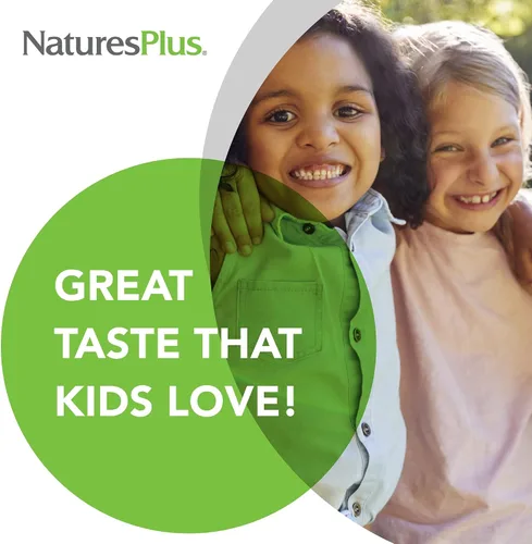 Miniatura 8 de NaturesPlus Animal Parade - Soporte masticable para el oído interno para niños, sabor a cereza natural, 90 tabletas en forma de animal, suplemento