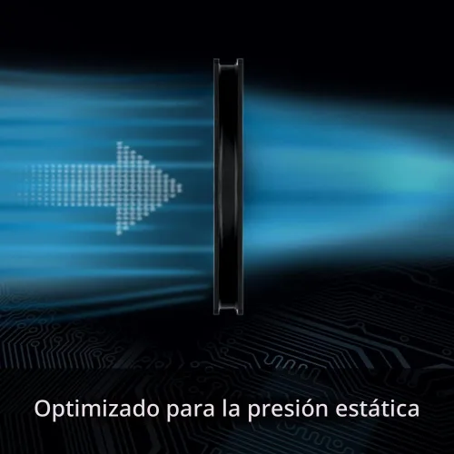 Miniatura 3 de ARCTIC P12 Slim PWM PST (paquete de 3) - Ventiladores de PC, ventilador de carcasa de 4.724 in con tecnología PWM Sharing (PST), optimizado