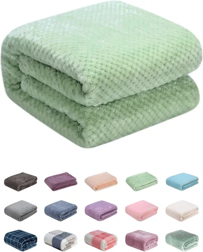 Miniatura 21 de Manta o manta mullida para bebé, suave, cálida y acogedora manta de vellón coral para niños pequeños, bebés o recién nacidos, para cuna, cochecito