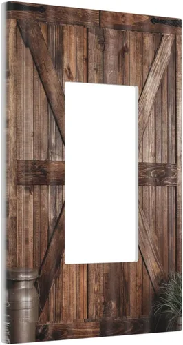 Miniatura 65 de Cubierta de interruptor de luz de palanca individual decorativa de 1 cuadrilla, placa frontal eléctrica para baño, cocina, decoración del hogar