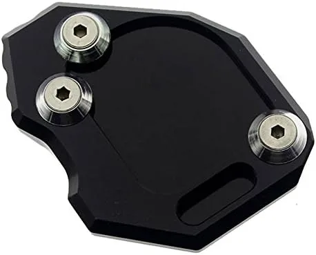 FXCNC Placa de soporte lateral de motocicleta CNC de aluminio para carreras, almohadilla de extensión compatible con B.M.W F800GS 2008 2009 2010